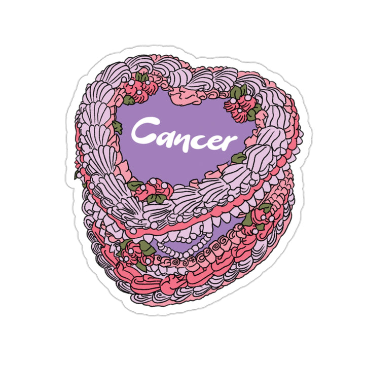 Cancer Zodiac Cake Stickers